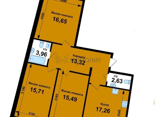 Квартира продажа в Кстово, Тыва Республика