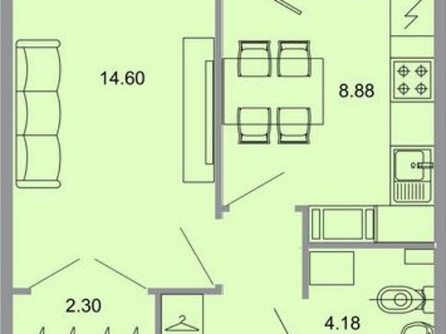 Квартира продажа в Бугры, Ленинградская область