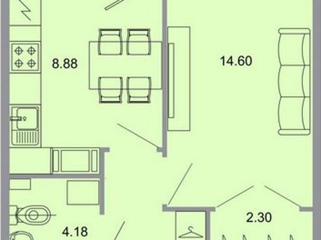 Квартира продажа в Бугры, Ленинградская область