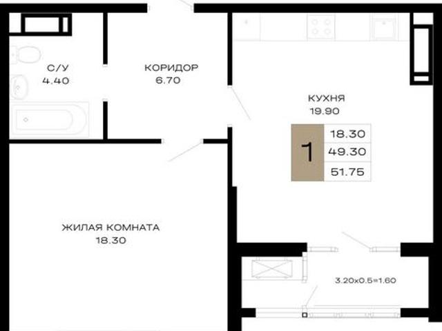 Квартира продажа в Березовый, Краснодарский Край