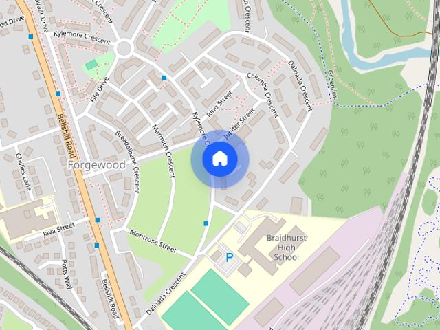 Apartment for rent in Forgewood, Motherwell