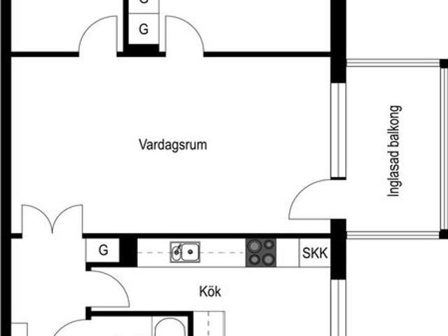Lägenhet hyra i Luleå, Norrbotten