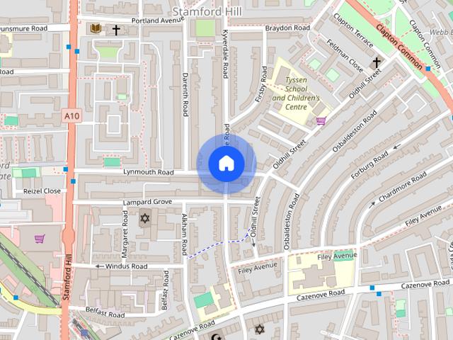 House for rent in Stamford Hill, Greater London