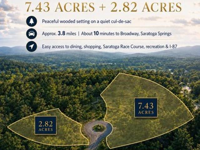 Land for sale in Saratoga, New York