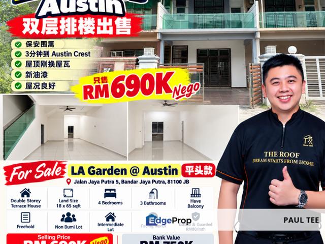 House for sale in Taman JP Perdana, Johor Bahru