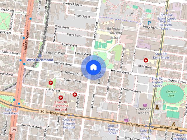 Townhouse for rent in Richmond, Melbourne
