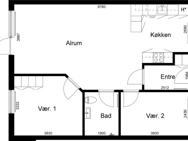 Villa til leje i Århus
