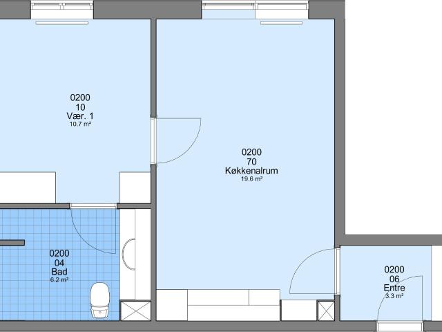 Lejlighed til leje i Hanstholm, Thisted