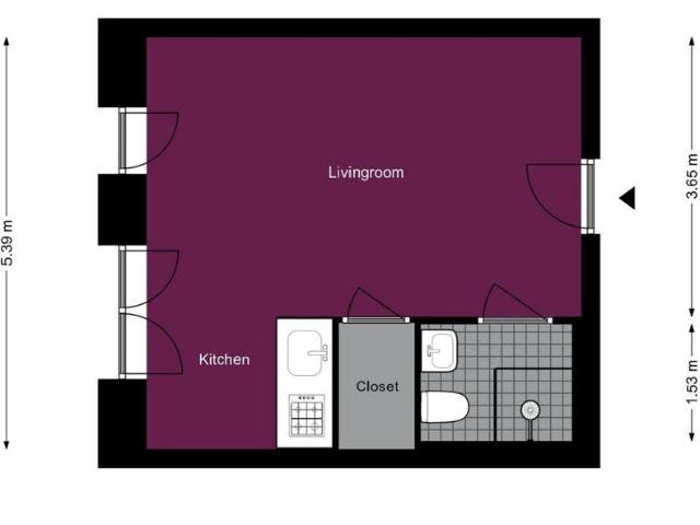 Lejlighed til leje i Valby, København