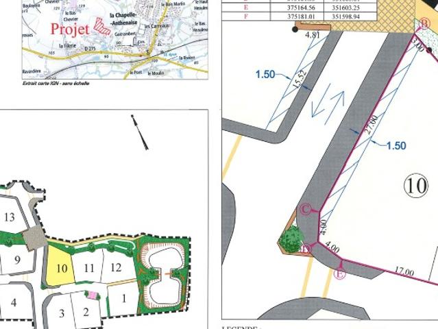 Terrain vente à Laval, La Chapelle-anthenaise