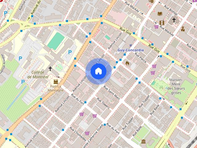 Apartment for rent in Ville-Marie, Montréal