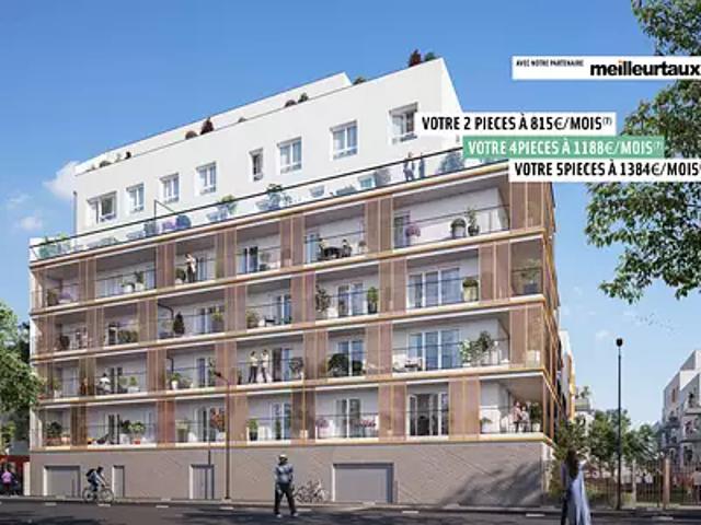 Appartement vente à La Courneuve, La Tour Braque - Orme Seul