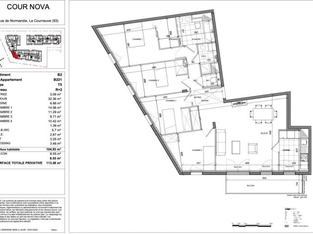 Appartement vente à Saint-Denis, La Courneuve