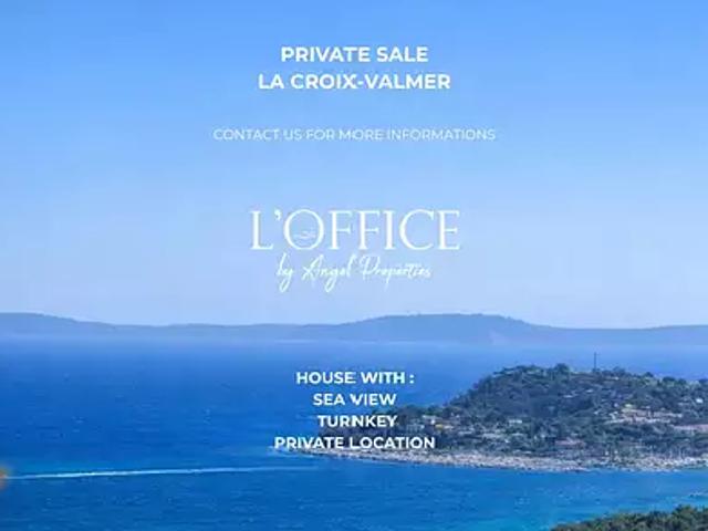 Maison vente à Arrondissement de Draguignan, La Croix-valmer
