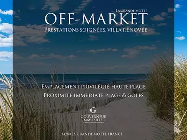 Maison vente à Montpellier, La Grande-motte