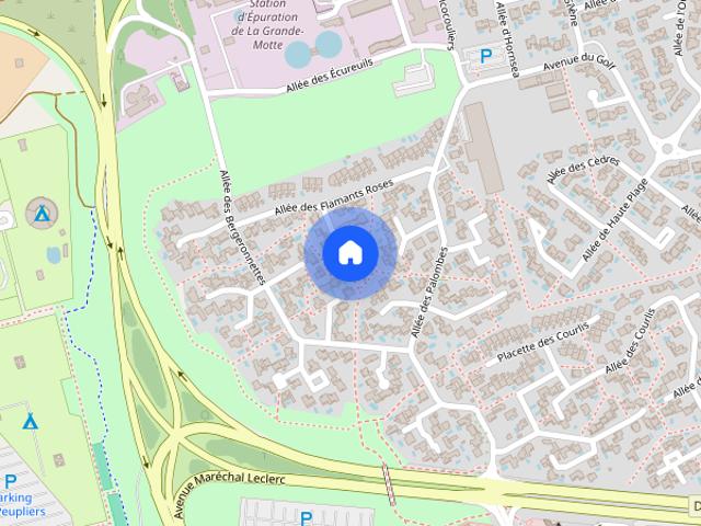 Studio location à Quartier des Villas Est, La Grande-Motte