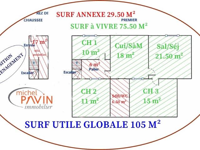 Appartement vente à Saint-Amand-Montrond, La Guerche-sur-l'aubois