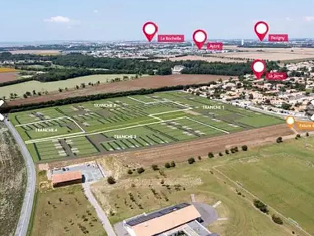 Terrain vente à La Rochelle, La Jarne