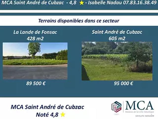 Terrain vente à Libourne, La Lande-de-fronsac