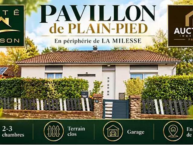Maison vente à La Milesse, Sarthe