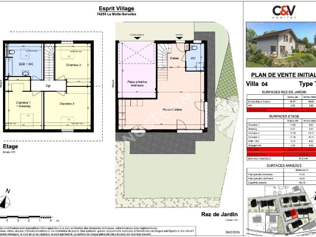 Appartement vente à La Motte-Servolex, Savoie