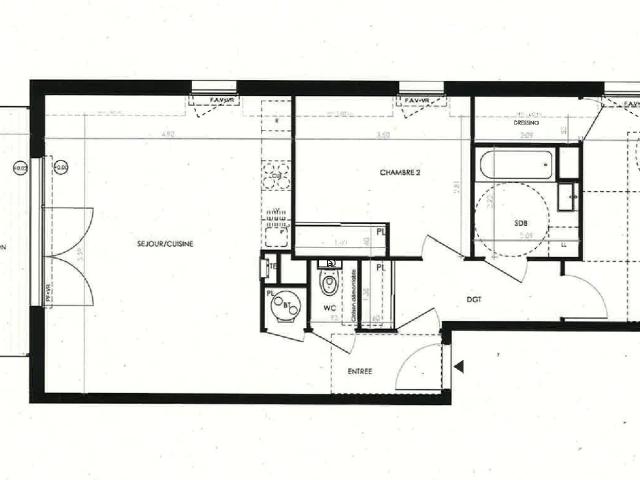 Appartement vente à Le Huet, La Richardais
