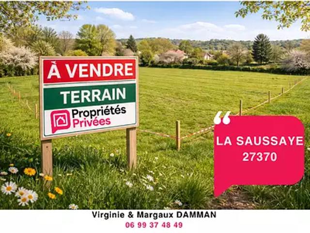 Terrain vente à Les Andelys, La Saussaye