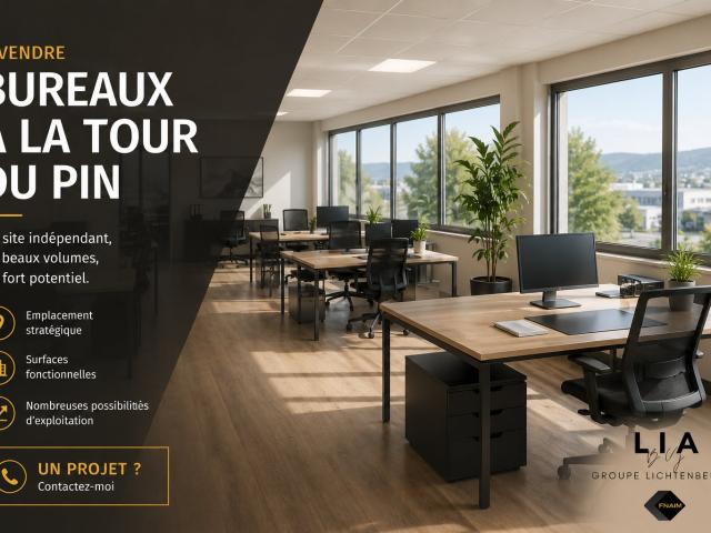 Bureau vente à La Tour-du-Pin, La Tour-du-pin
