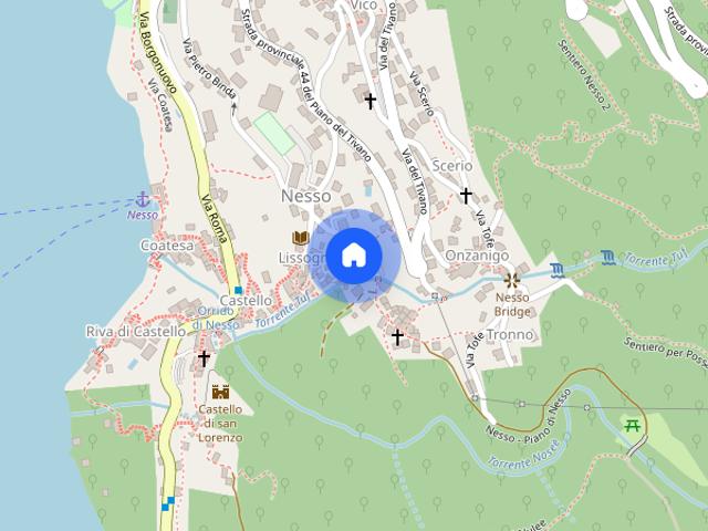 Appartamento in affitto a Lissogno, Nesso