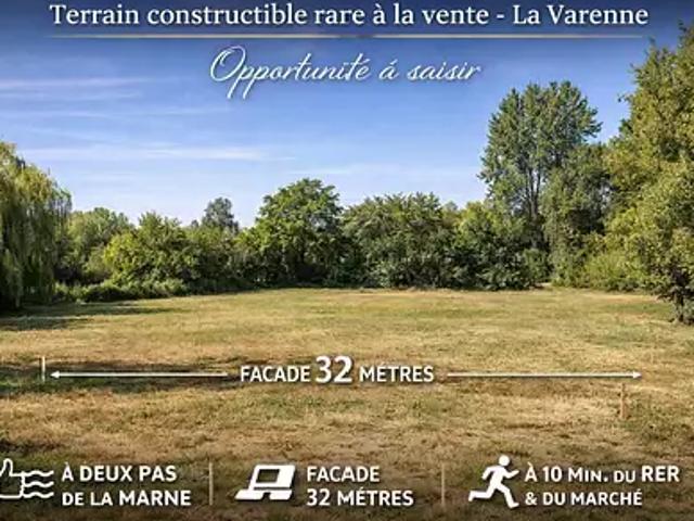 Terrain vente à Nogent-sur-Marne, Saint-maur-des-fossés