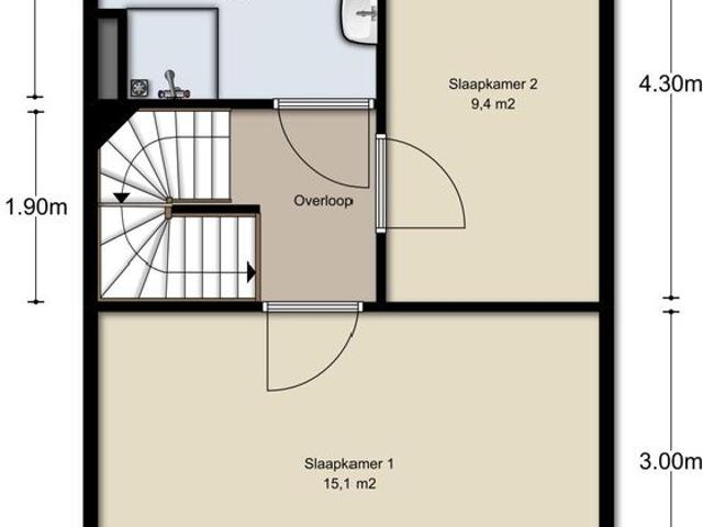 Appartement te huur in Diepenbroek, Helmond
