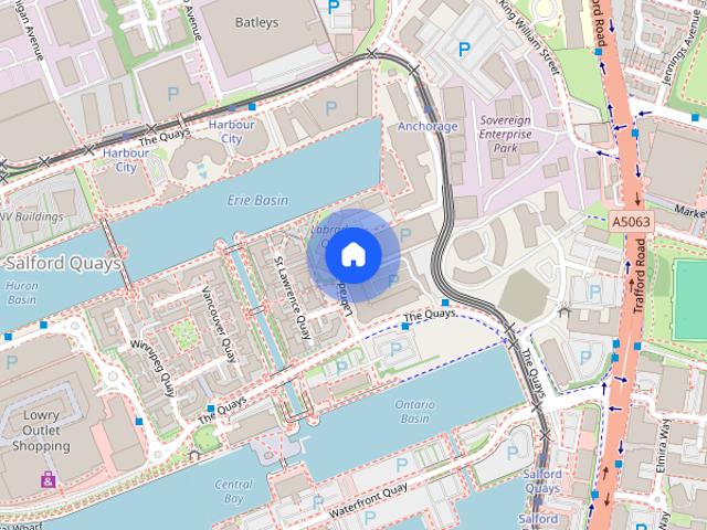 Apartment for rent in Salford Quays, Salford