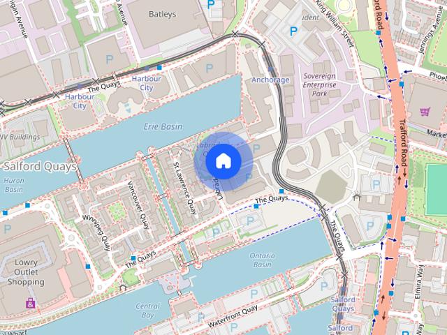 Apartment for rent in Salford Quays, Salford