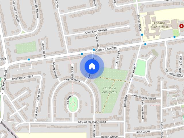 House for rent in New Malden, Greater London