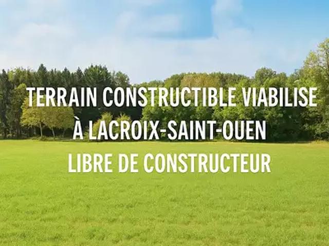 Terrain vente à Compiègne