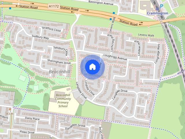 House for rent in Beaconhill, Cramlington