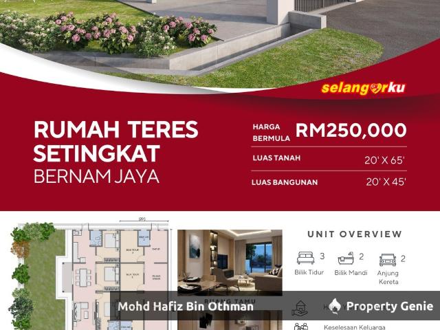 Terraced House for sale in Kuala Kubu Baru, Selangor