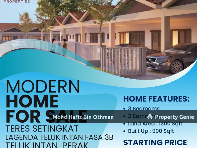Terraced House for sale in Perak, Intan