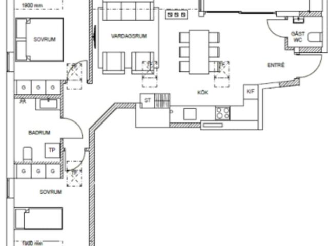 Lägenhet till salu i Stockholm