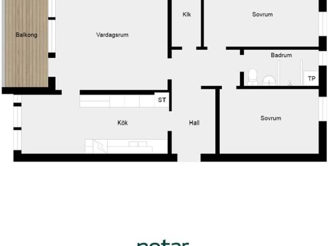 Lägenhet till salu i Lund, Skåne