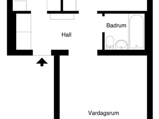 Lägenhet till salu i Solna, Stockholm