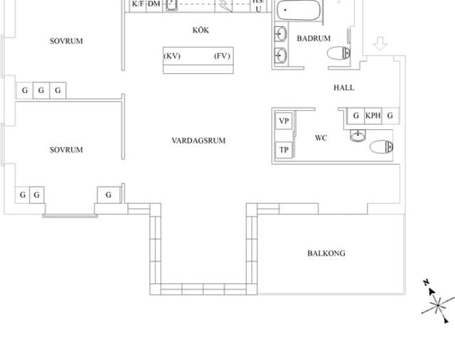 Lägenhet till salu i Sigtuna, Stockholm