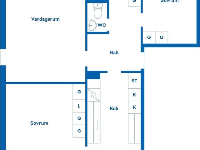 Lägenhet till salu i Karlskrona, Blekinge