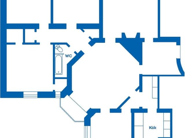Lägenhet till salu i Karlskrona, Blekinge