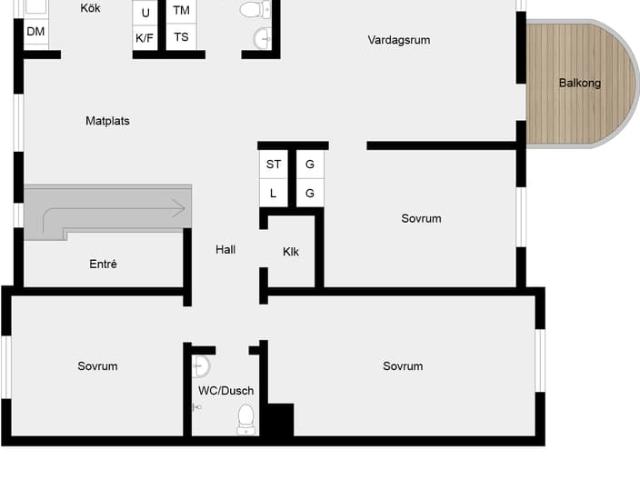 Lägenhet till salu i Lund, Skåne