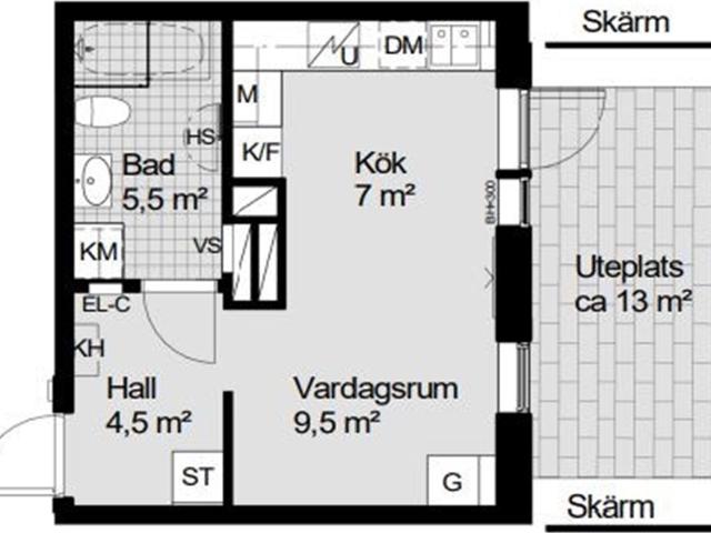 Lägenhet till salu i Sigtuna, Stockholm