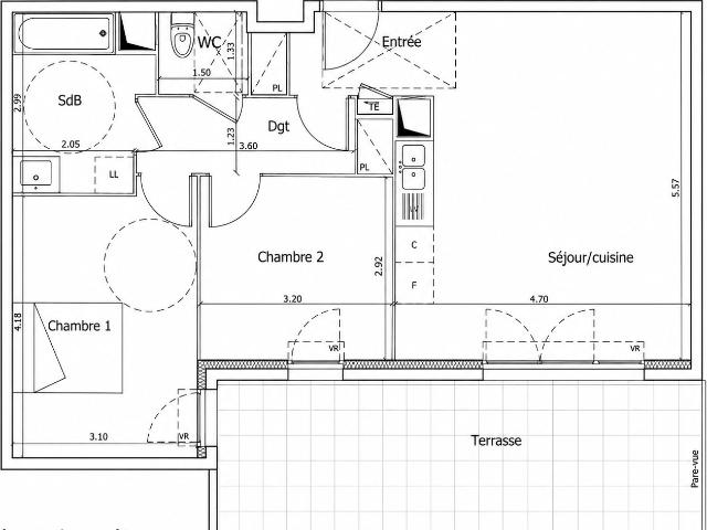 Appartement vente à Torcy, Lagny-sur-marne