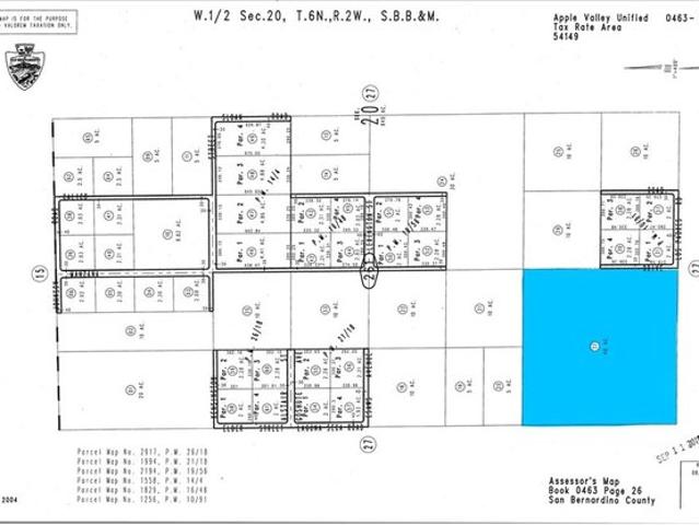 Land for sale in Apple Valley, California