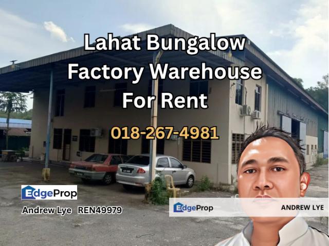 Warehouse for rent in Perak, Tanjong Ipoh