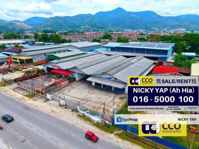 Warehouse for rent in Perak, Tanjong Ipoh